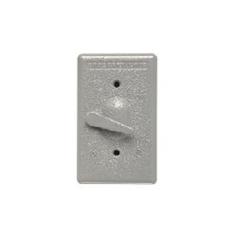 CA1-GL P&S WP 1G VERT SWITCH COVER