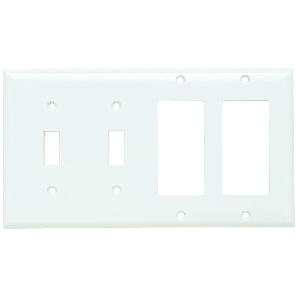 SP2262-W WHT 2GTOG&2GSW PLT P&S