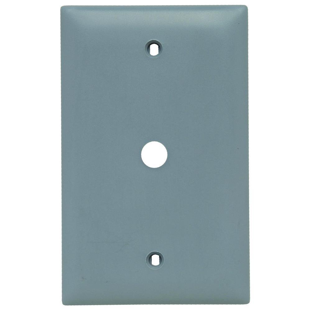 TP11-GRY P&S TM PLATE 1G TELE OR