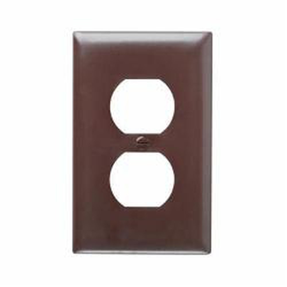 TP8 P&S TM BROWN 1G DUPLEX RCPT PLT