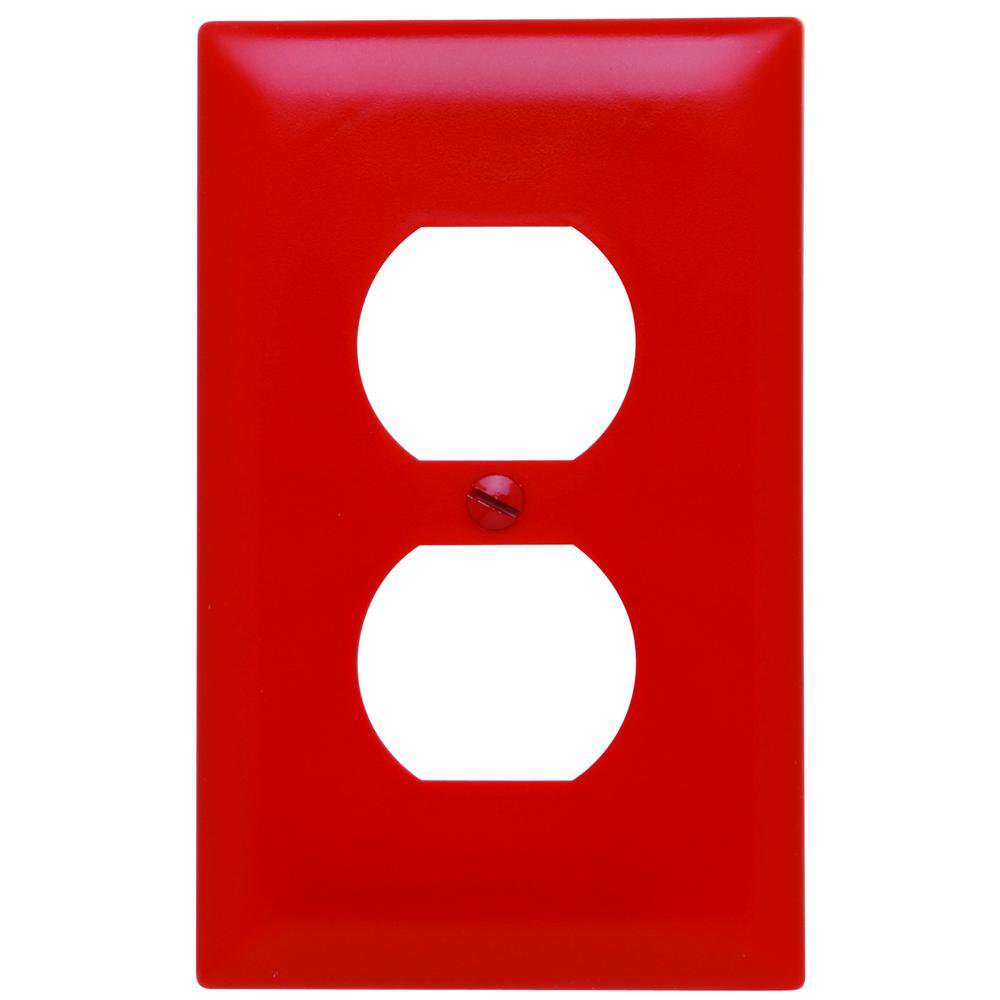 TP8-RED PAS TRADEMASTER WALL PLATE