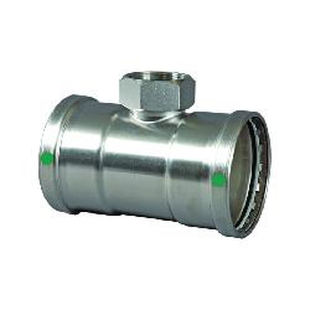 80952 2-1/2X3/4 PROPRESS XL REDUCING T316 SS TEE 2-1/2X2-1/2 FPT 3/4