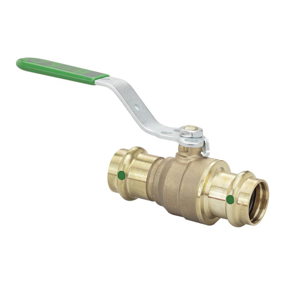 79940 1-1/2 PROPRESS 2PC FP BRONZE BALL VALVE ZERO LEAD W/ SS BALL EPDM SEAL