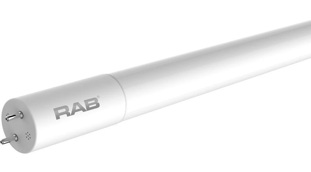 T8-17-48G-850-DE-BYP RAB T8 LED 4FT