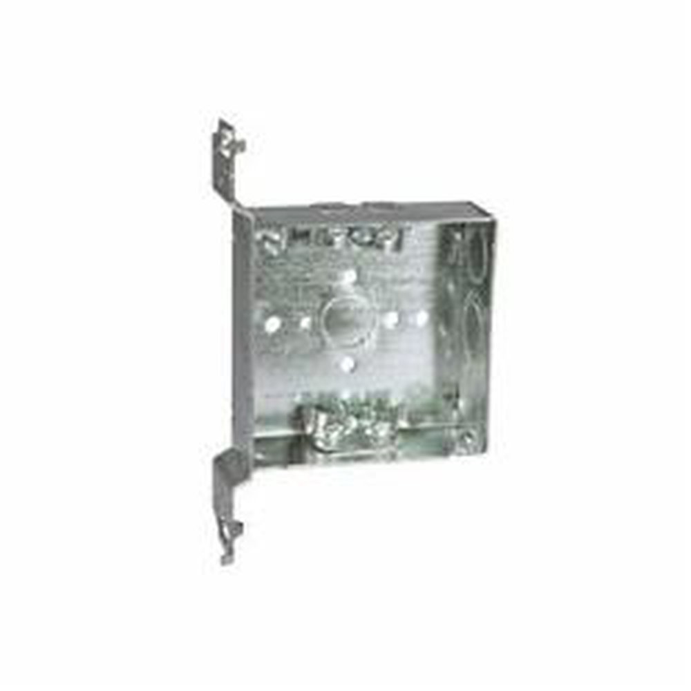 223 RACO 4SQ BOX 1-1/2 DEEP FS-BRKT