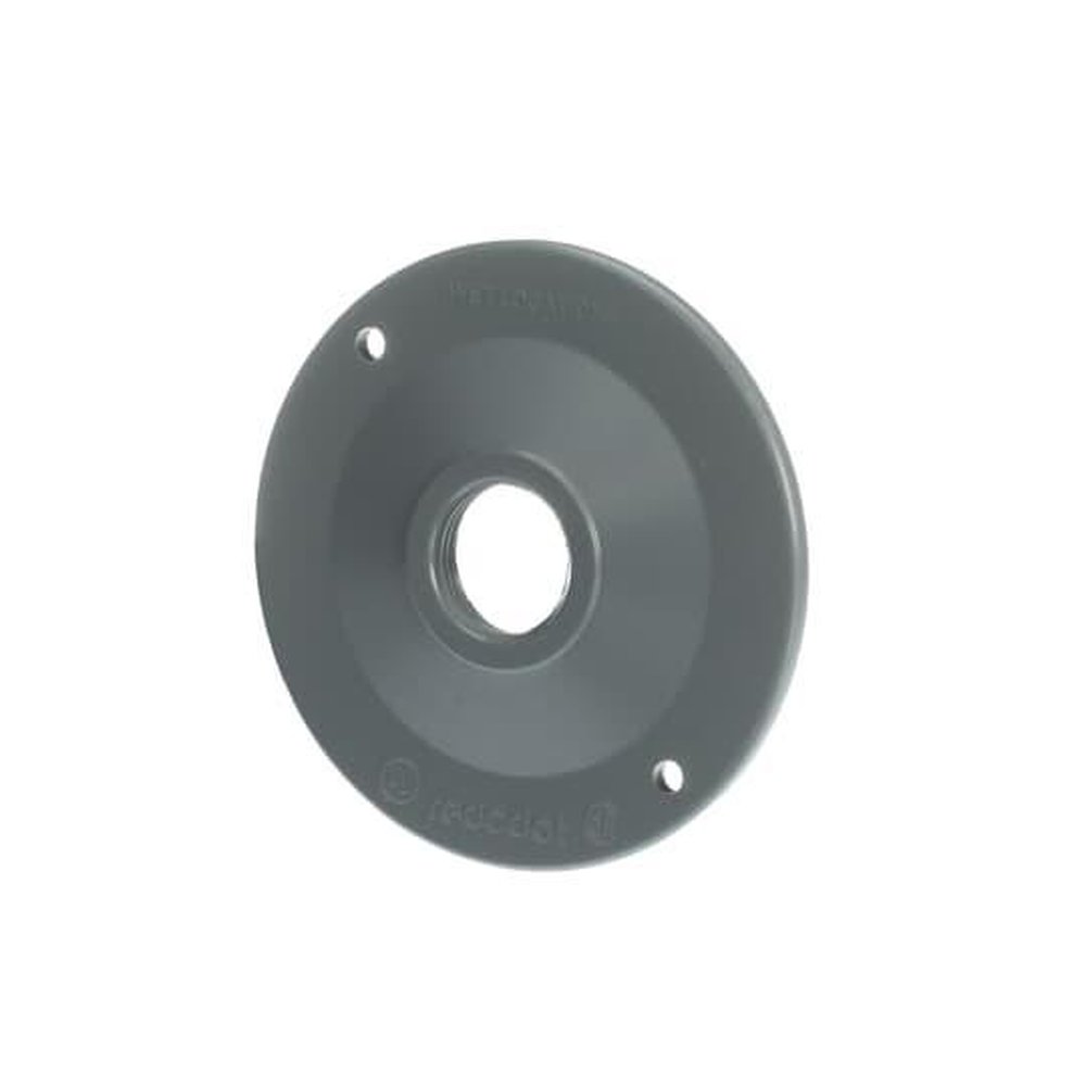S-12 RED 4-IN RND WP CVR 1 3/4HUB..