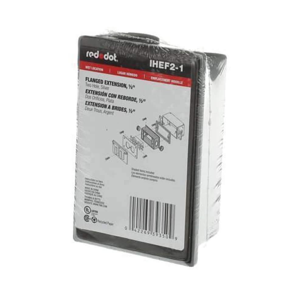 IHEF2-1 RED FLANGED EXTENSION RING