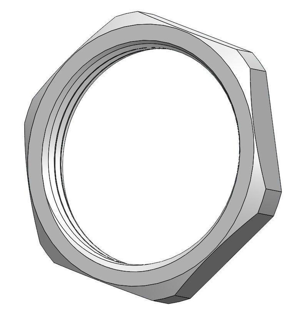 RLN21-GY REMKE LOCKNUT NYLON 3/4^