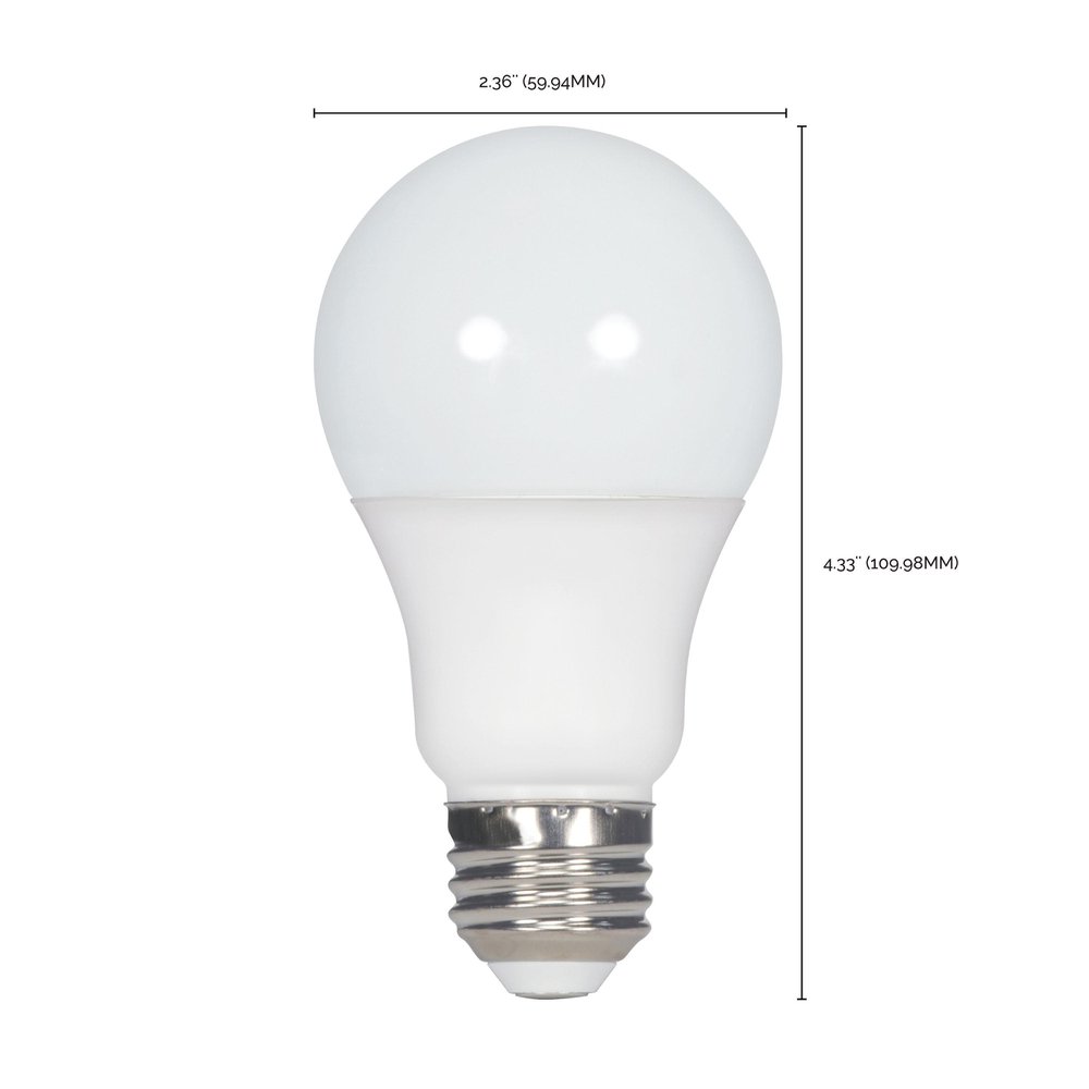 S29593 SATCO 9.5W A19 LED FROSTED