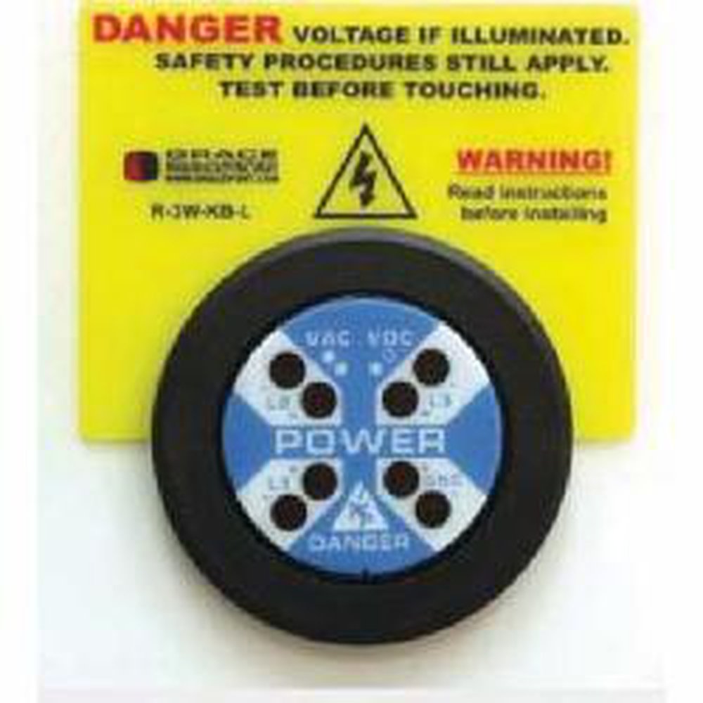 R-3W-KB-L GRACE DANGER BEZEL LABEL