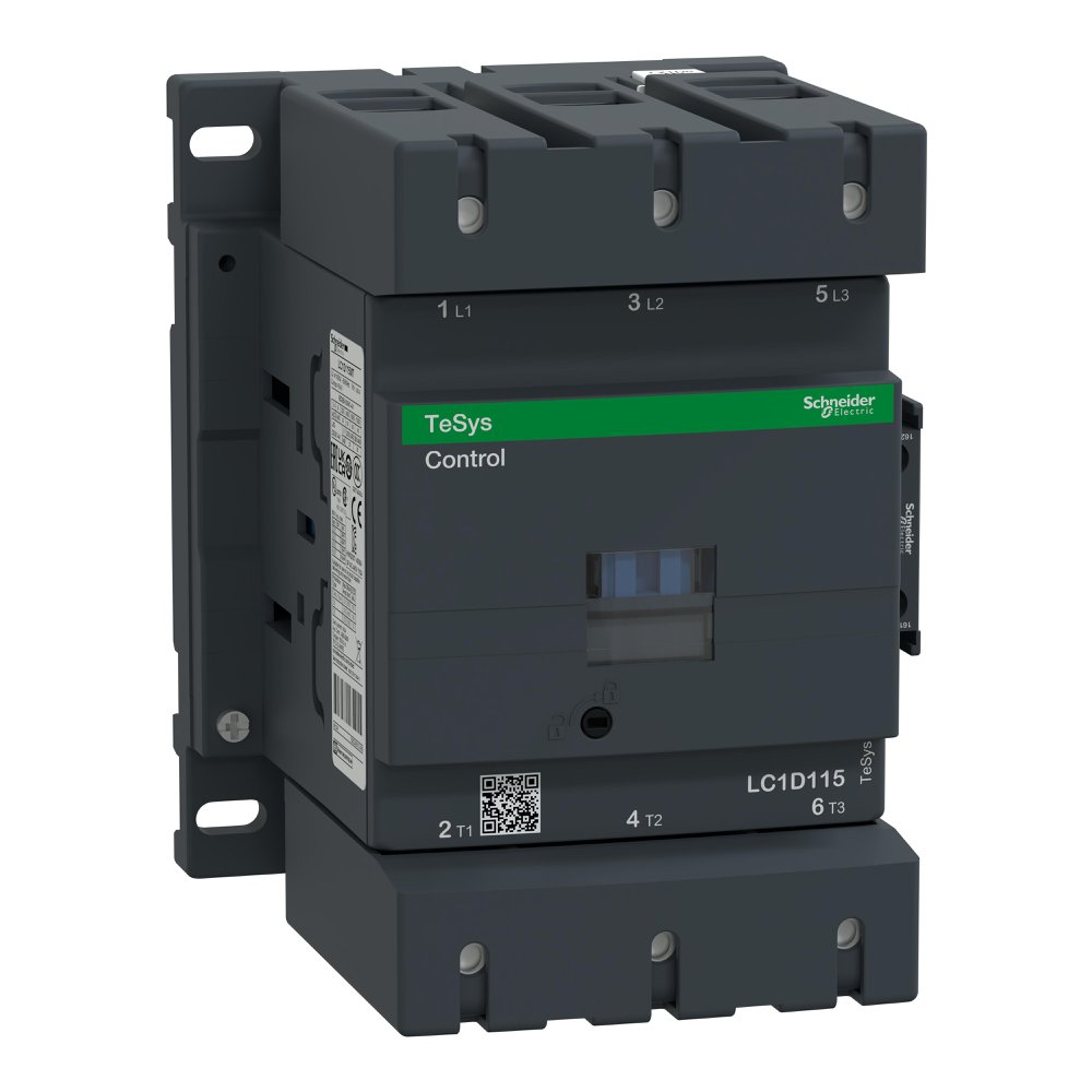 LC1D115T7 SQD CONTACTOR 600VAC