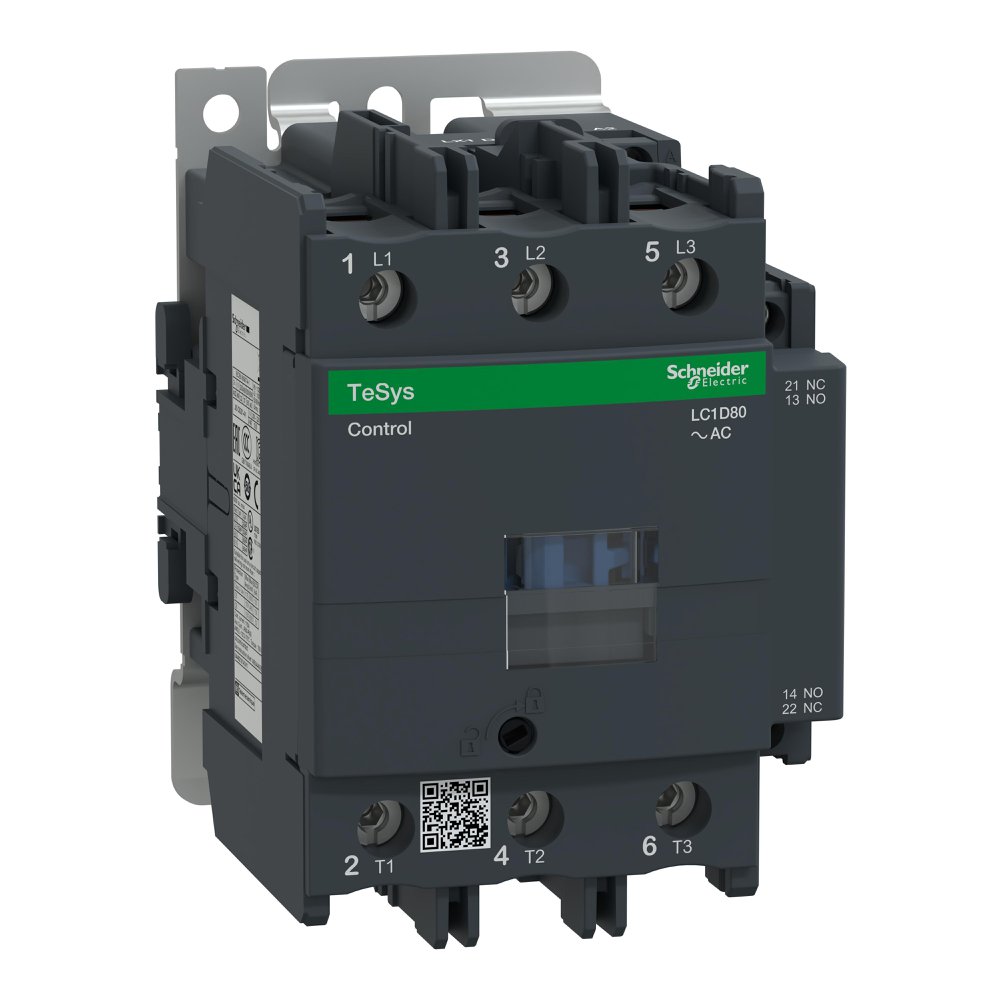 LC1D80G6 SQD CONTACTOR 600VAC 80AMP