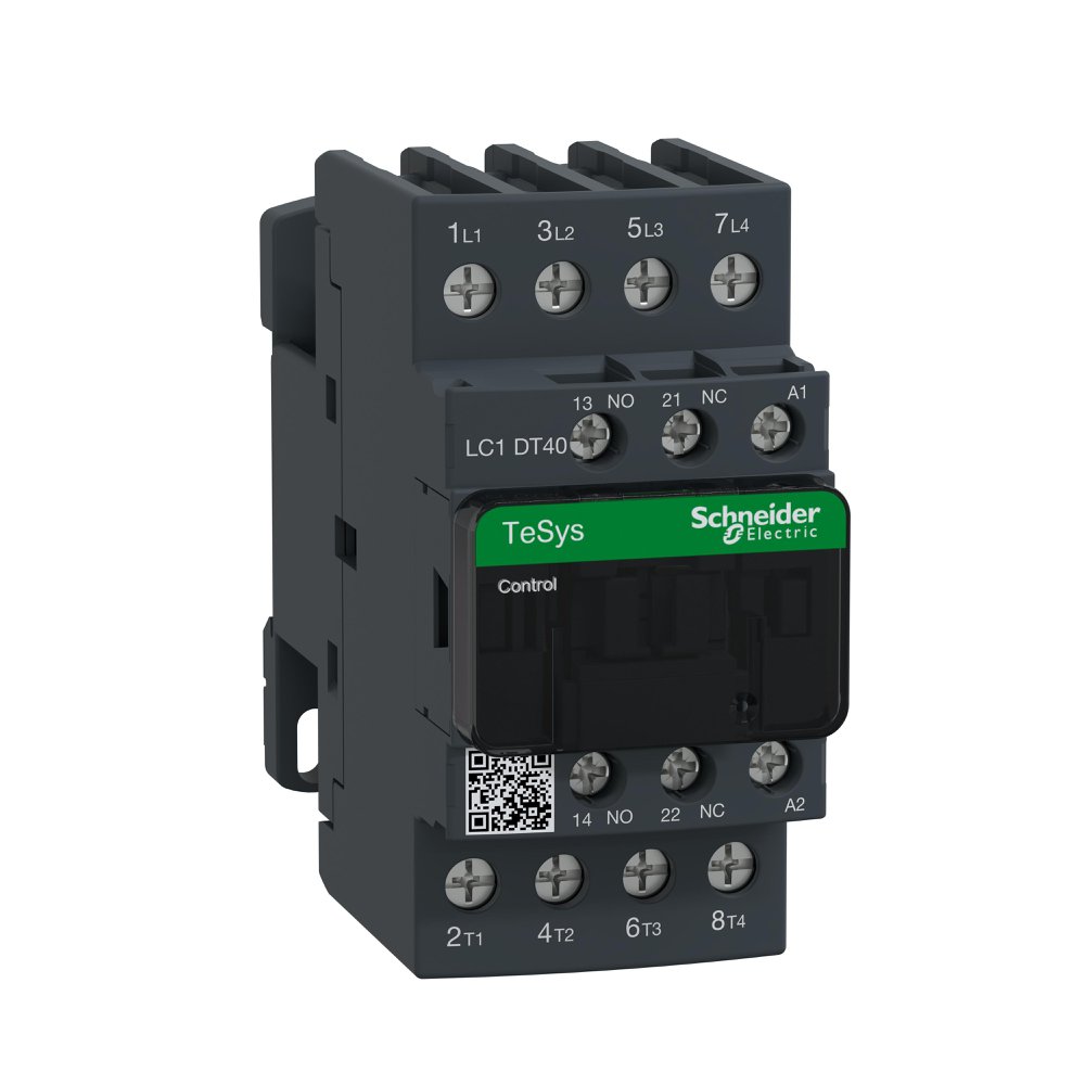 LC1DT40B7 SQD CONTACTOR 600VAC