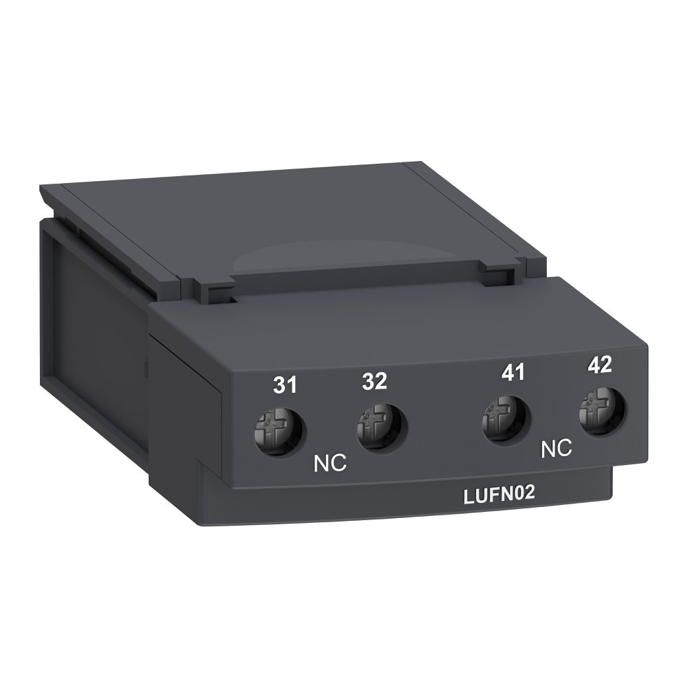 LUFN02 SQD AUX. CONTACT MODULE 2NC