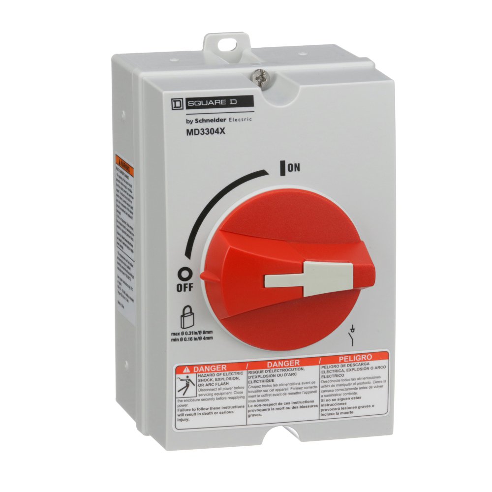 MD3304X SQD SWITCH MOTOR DISCONNECT