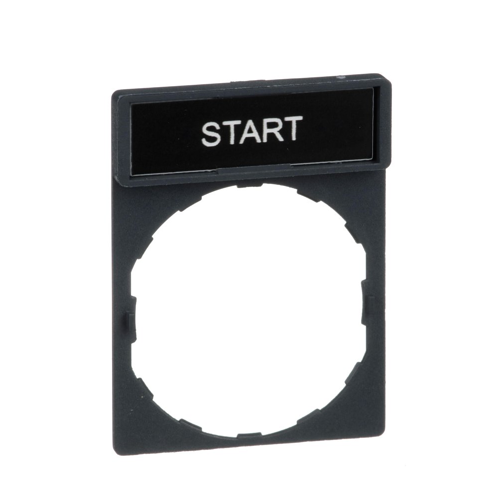 ZBY2303 SQD STD LEGEND HOLDER