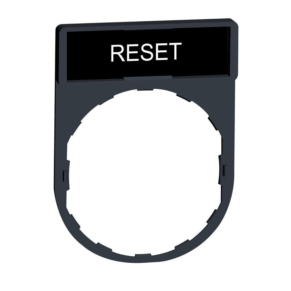 ZBY2322 SQD STD LEGEND HOLDER