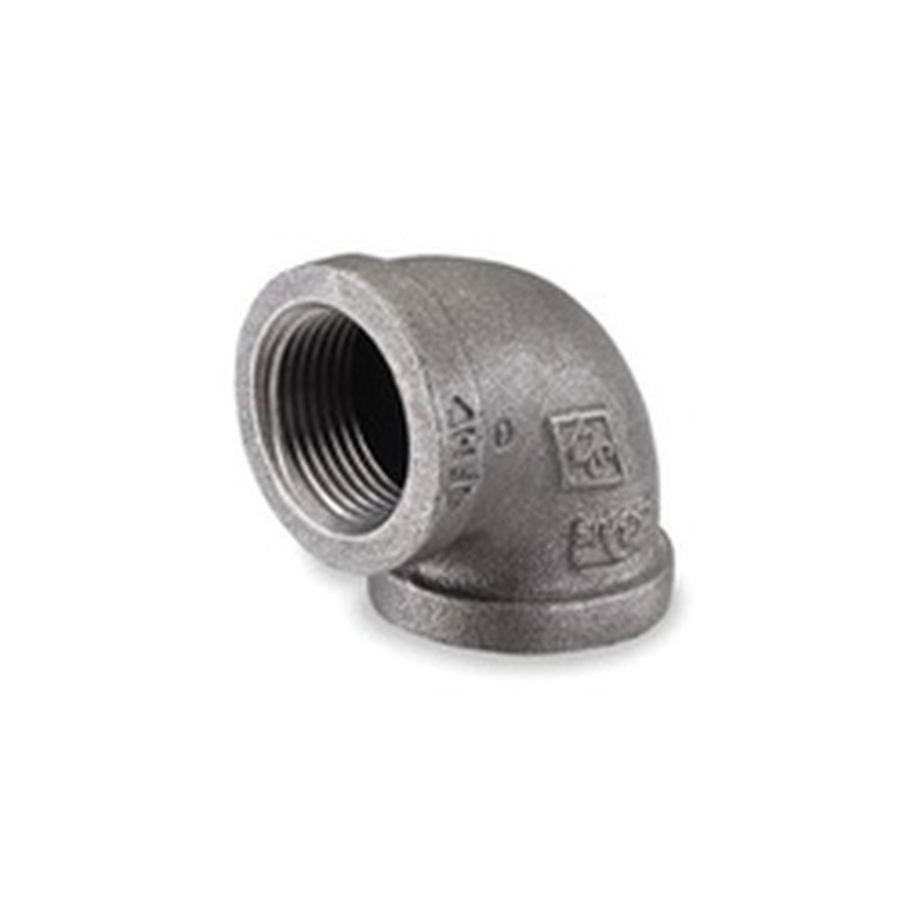 (I) 1-1/4 150 LB BLK MALL 90 ELBOW