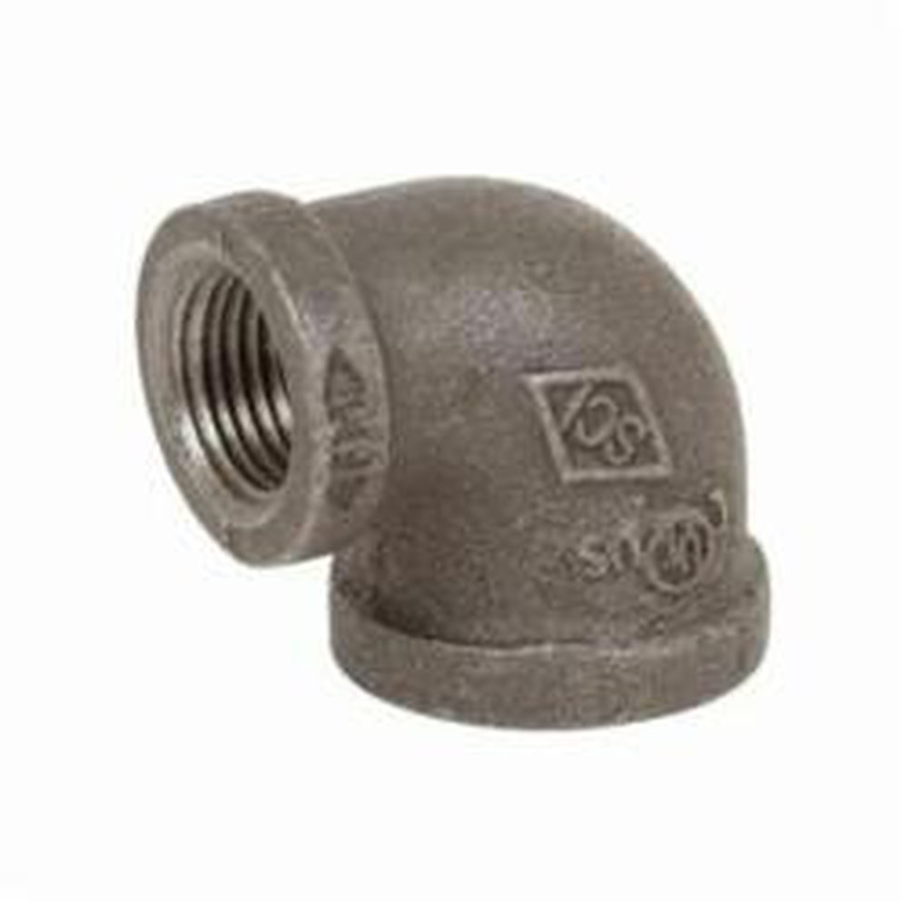 (I) 1-1/2X1 150 LB BLK MALL 90 ELBOW