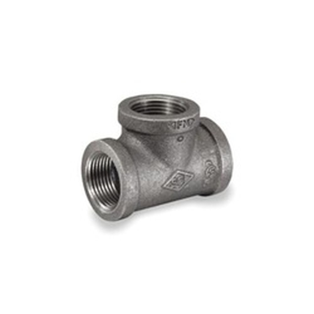 (I) 1-1/2 150 LB BLK MALL TEE