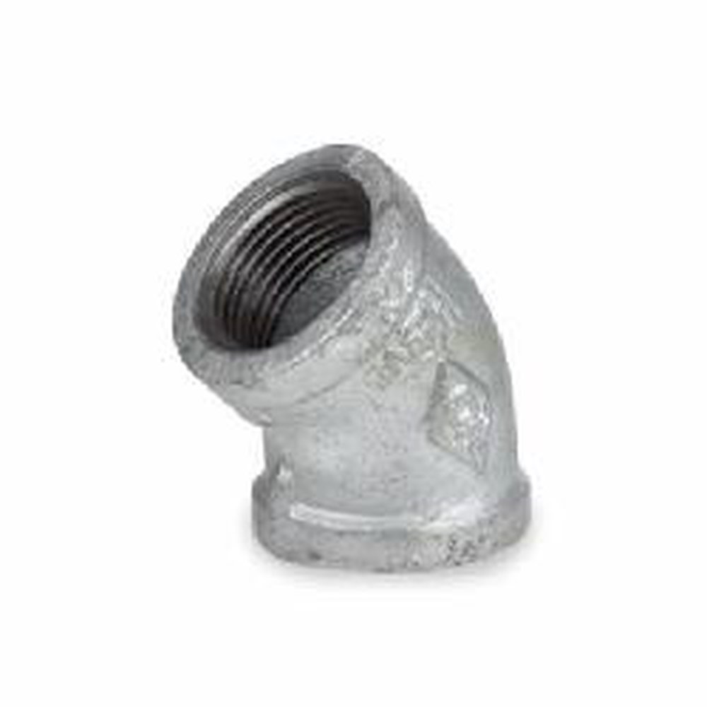 (I) 1-1/2 GALV MALL 45 ELBOW