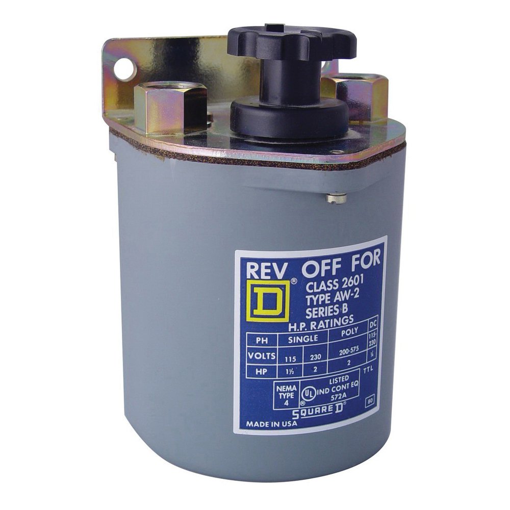 2601AW2 SQD DRUM SWITCH 600VAC 2HP