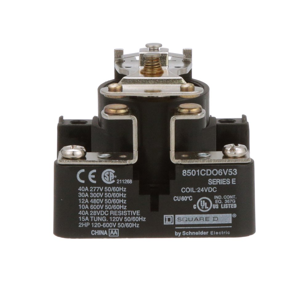 8501CDO6V53 SQD RELAY 600VAC 10AMP