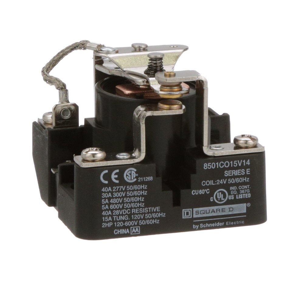 8501CO15V14 SQD RELAY 600VAC 5AMP