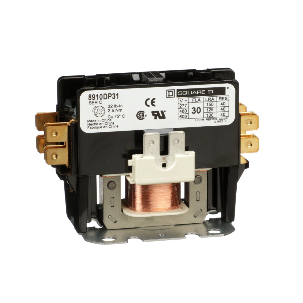 8910DP31V14 SQD CONTACTOR 600VAC