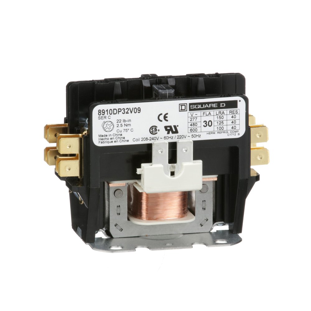 8910DP32V09 SQD CONTACTOR 600VAC