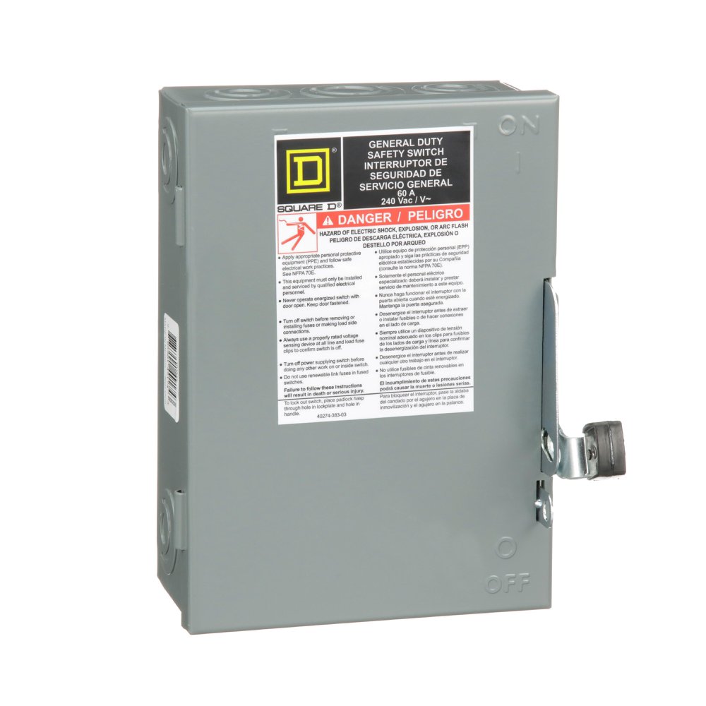 DU322 SQD SWITCH NOT FUSIBLE GD