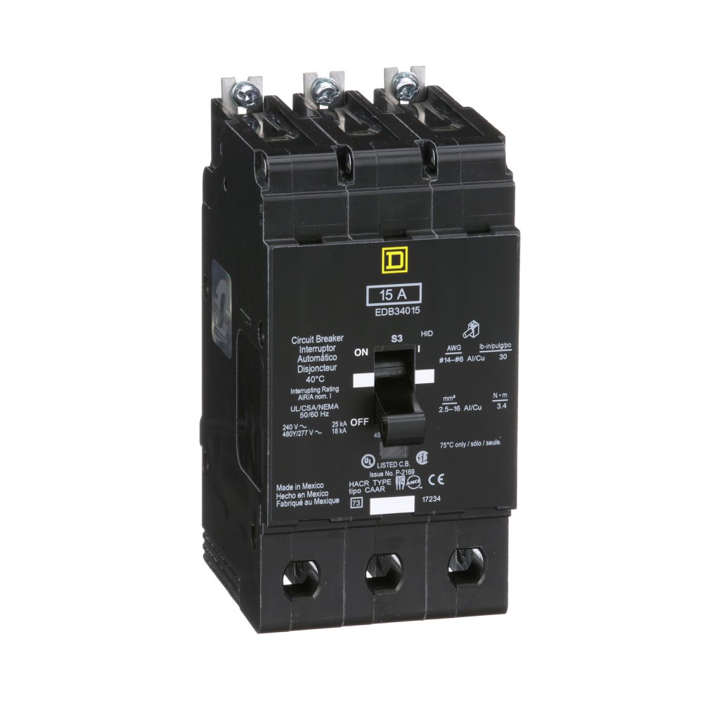 EDB34015 SQD MINIATURE CIRCUIT