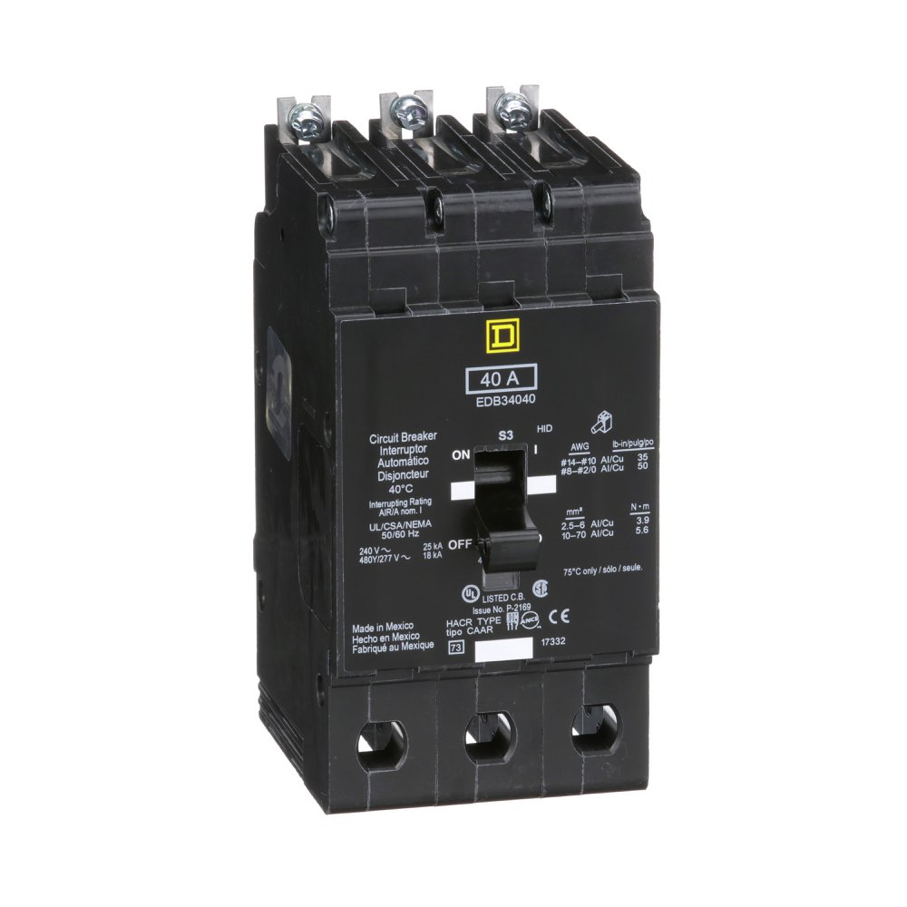 EDB34040 SQD MINIATURE CIRCUIT
