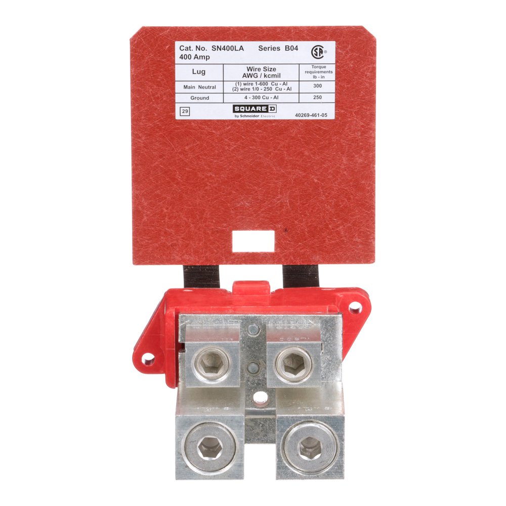 SN400LA SQD NEUTRAL ASSEMBLY