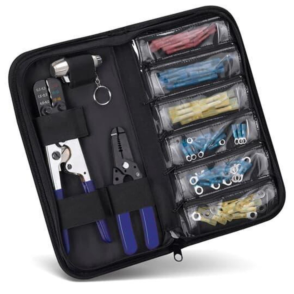 STAPOUCH-HS T-B HEAT SHRINK TERMINAL KIT WITH TOOLS