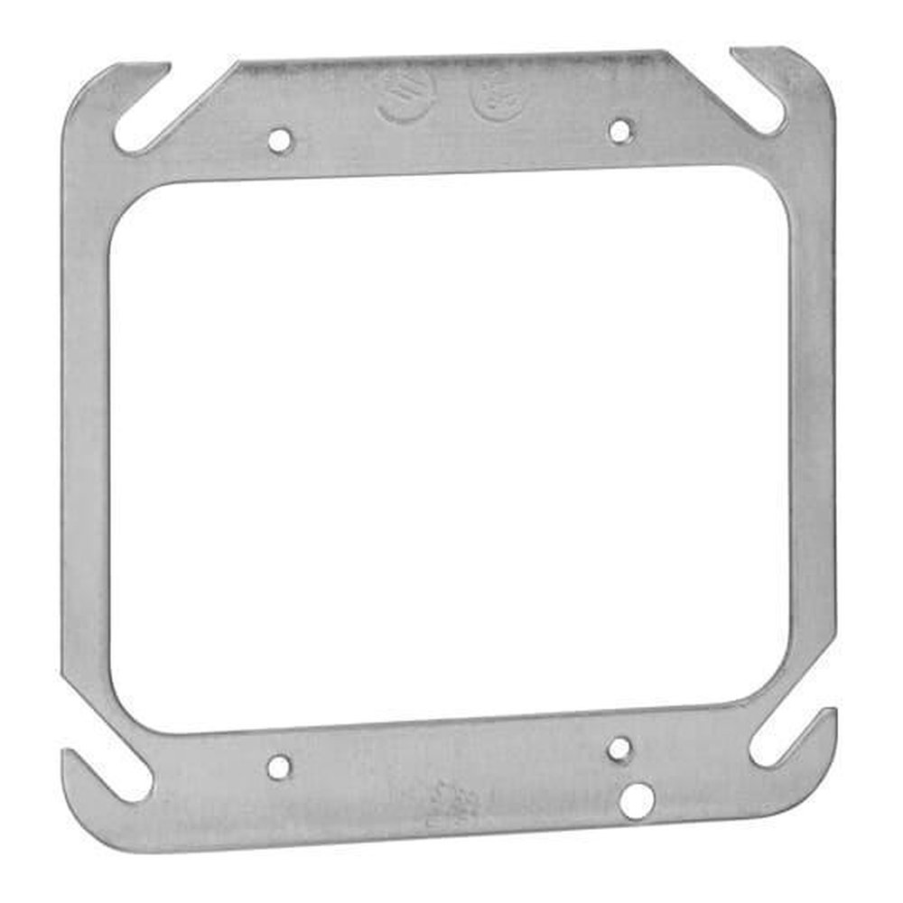 52-C-00 STEEL CITY 4 SQUARE TWO DEVICE FLAT COVER..