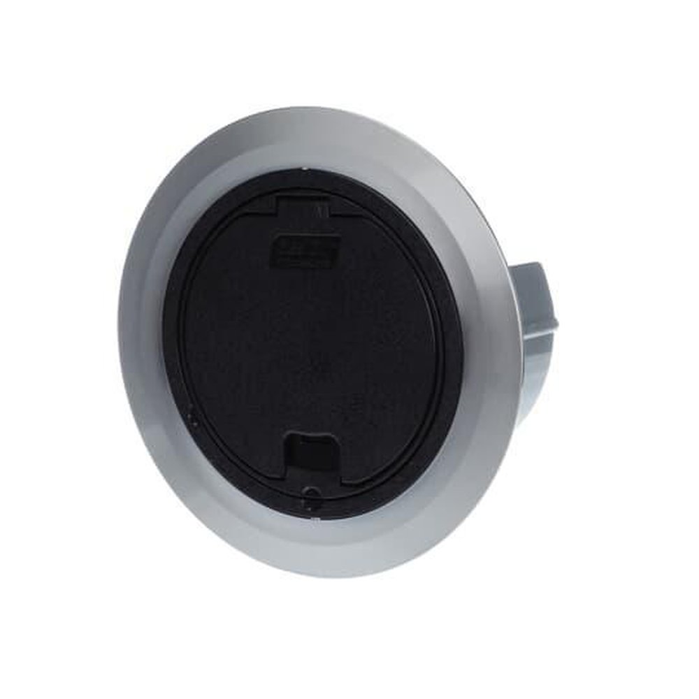 68R-CST-ALM T&B RND RECESS CVR BLK