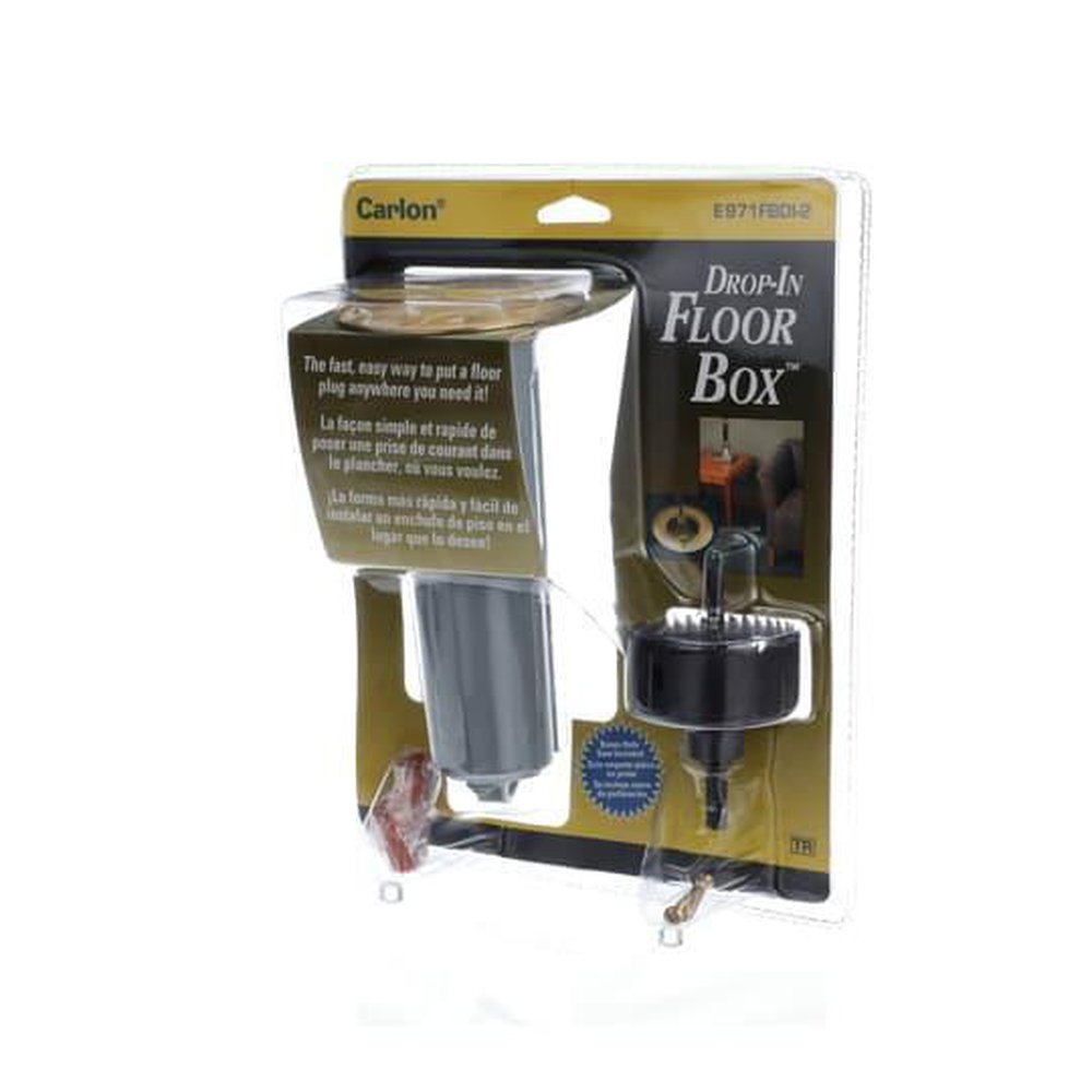 E971FBDI-2 CAR FLOOR BOX W/BRASS