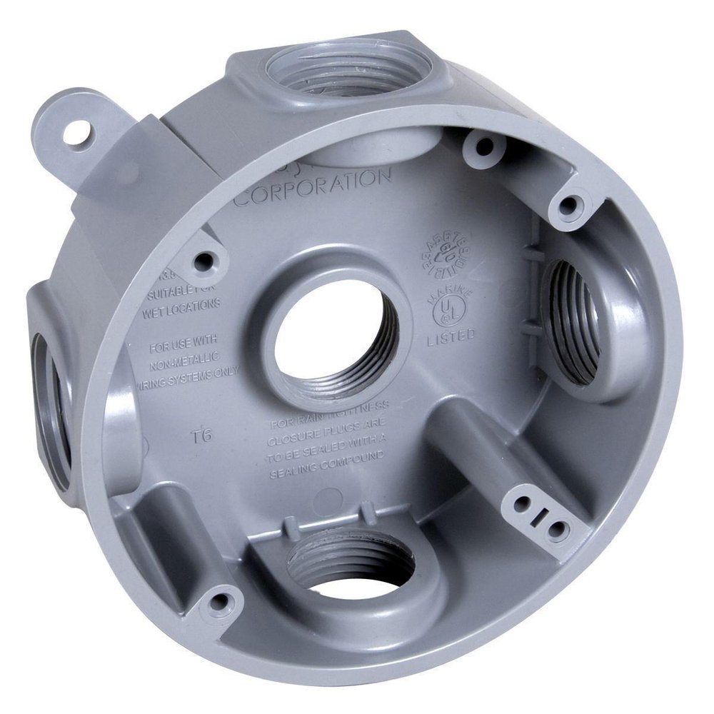 PRB57550GY TAYMAC FS BOX; ROUND;
