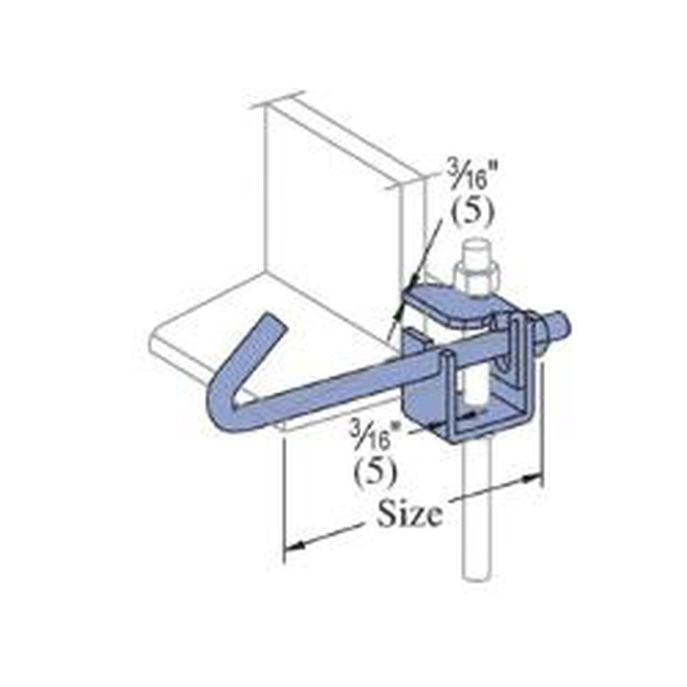 P2824-9-EG UNISTRUT BEAM CLAMP