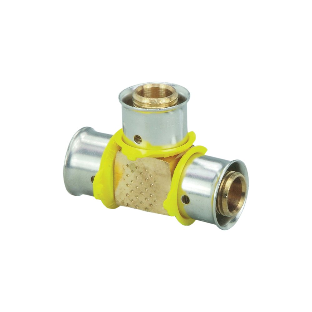 94060 1 PEX PRESS TEE ZERO LEAD BRONZE