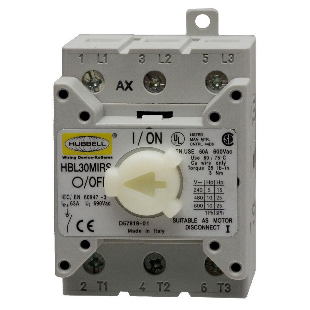 HBL30MIRS HUB REPL. 30A SWITCH FOR