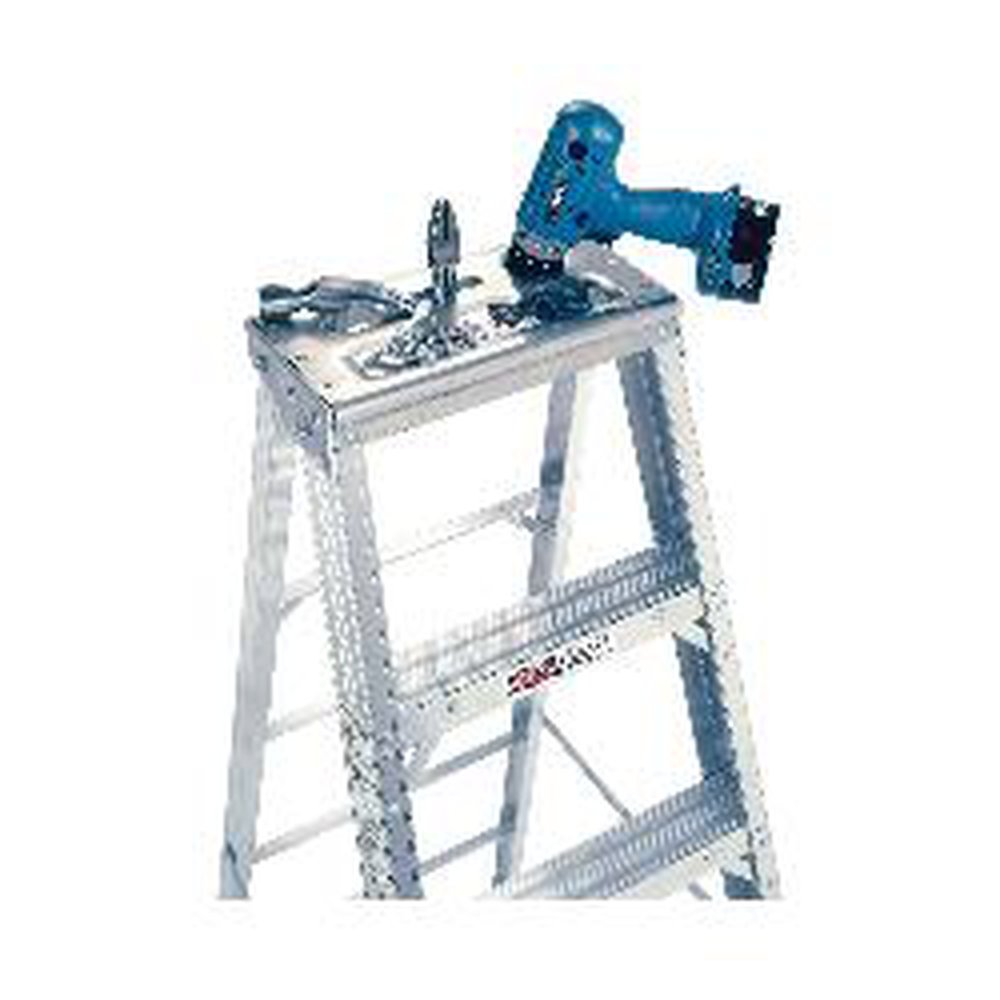 414 WERNER ALUMINUM STEPLADDERS