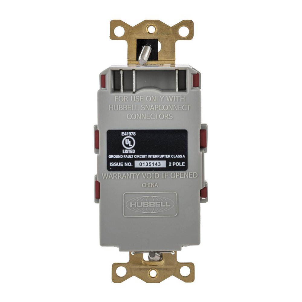 SNAPGF83R HUBBELL 20A 125VAC COM HG