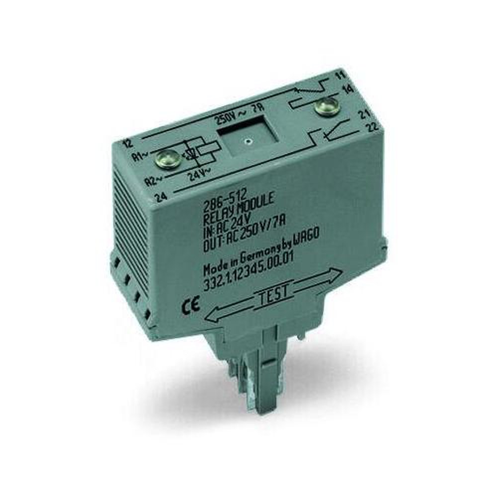 WAGO 286-312 SW RELAY MOD 24VDC