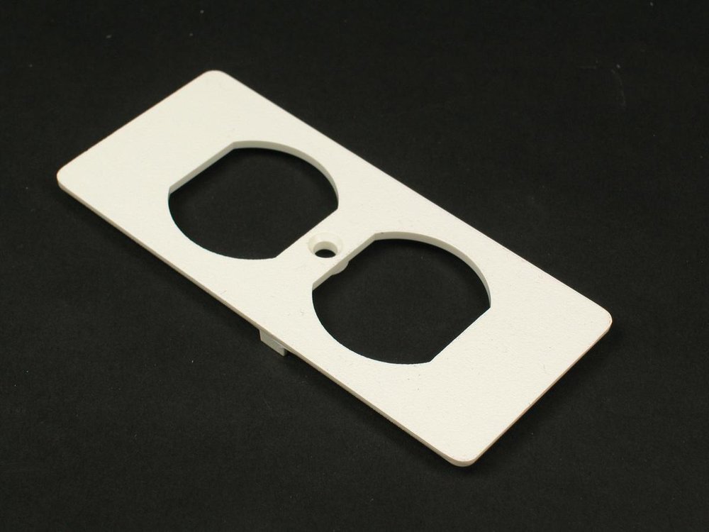 5507D WMD IVORY DUPLEX FACEPLATE..