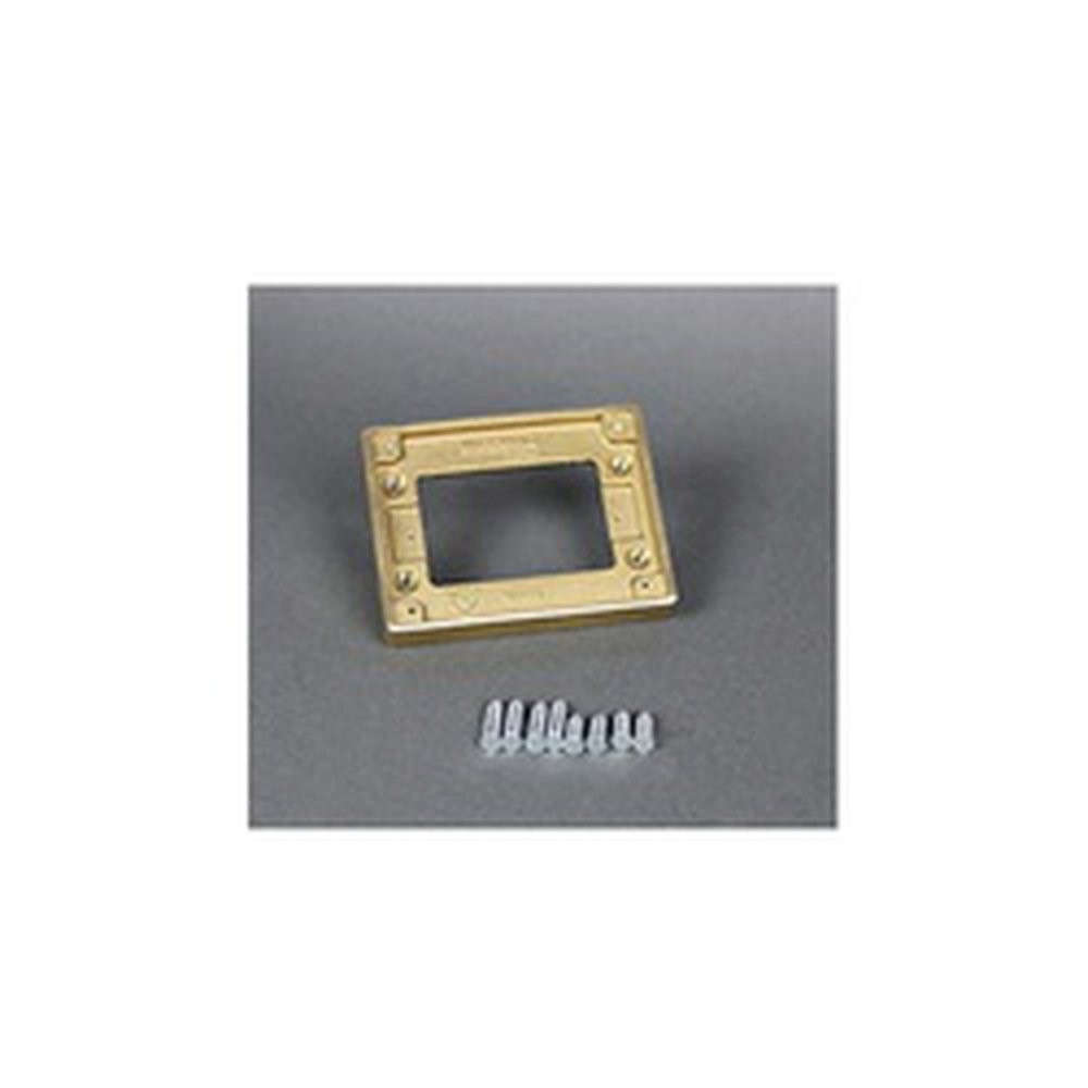 817T WALKER BRASS TILE FL 1-GANG