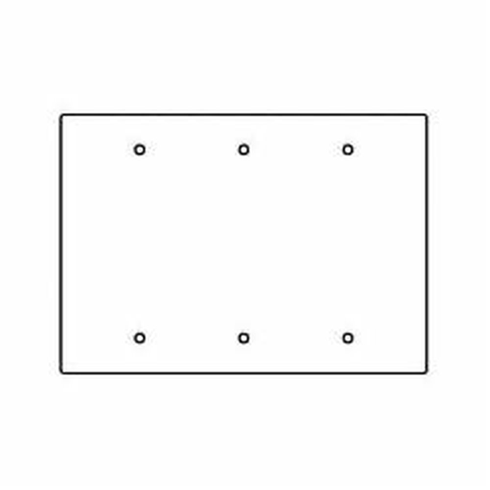 RFB119-3B WALKER 3-GANG BLANK