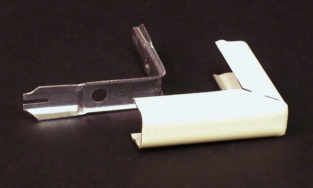 718WH WMD STL EXT ELBOW 700 WHITE..