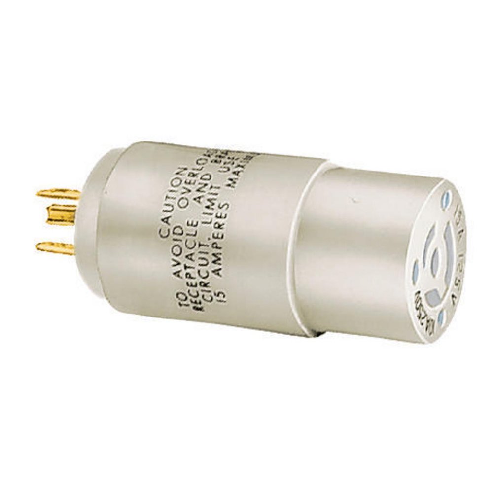 9054A HUBBELL ADAPTER NEMA 5-15P TO